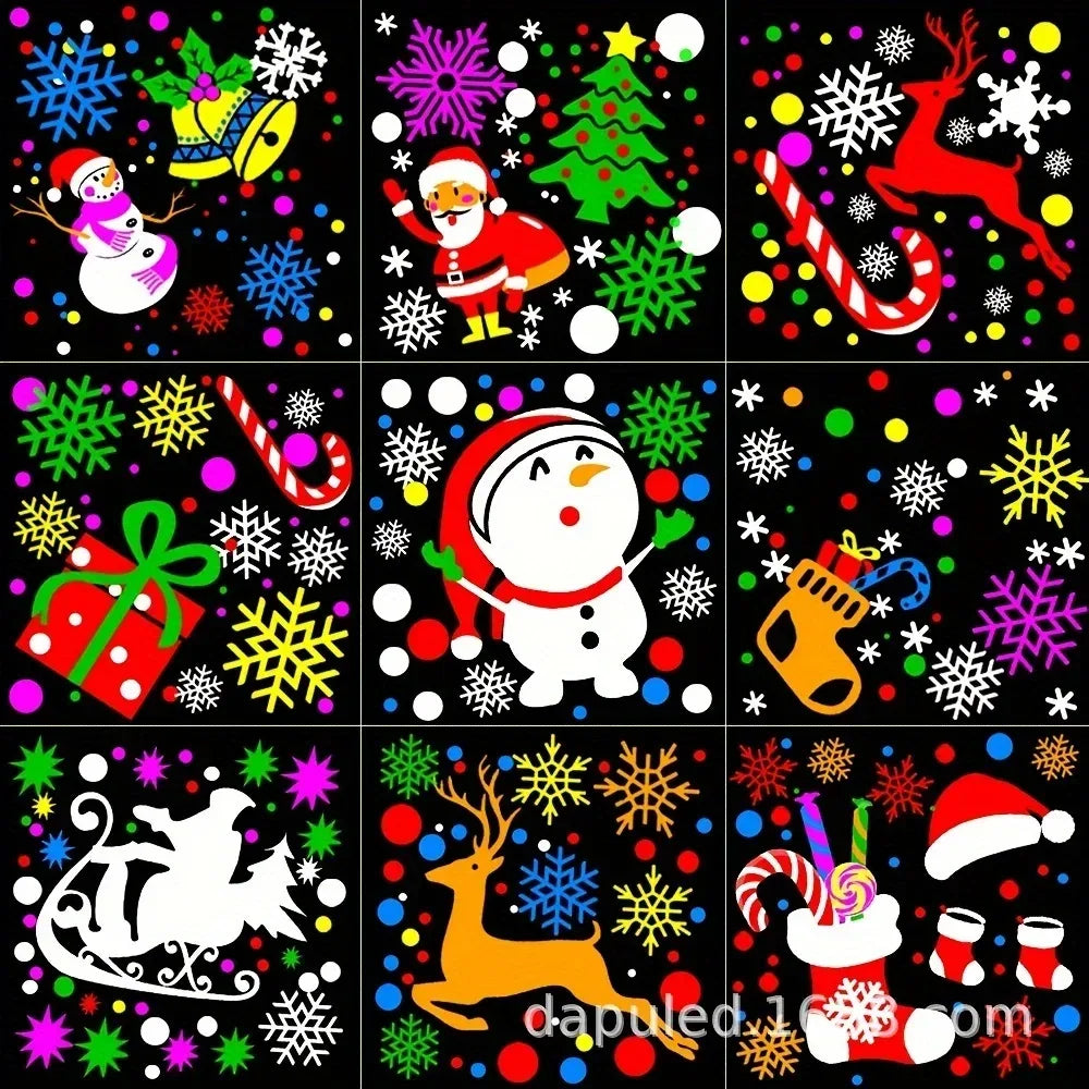 Rotating Holiday Pattern Projector Light